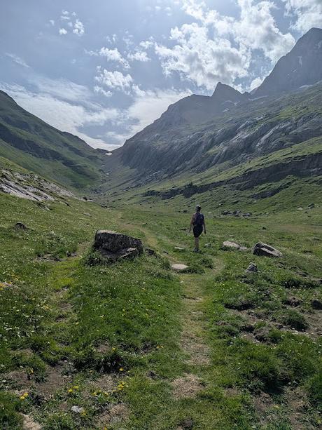 Refugio Serradets desde Bujaruelo Refugio Serradets desde Bujaruelo