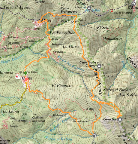 Pico Faceo desde Tozu Pico Faceo desde Tozu