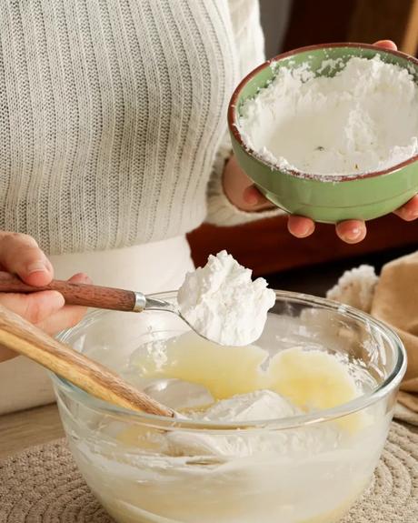 Galletitas de Maicena y Cacao añadir maicena