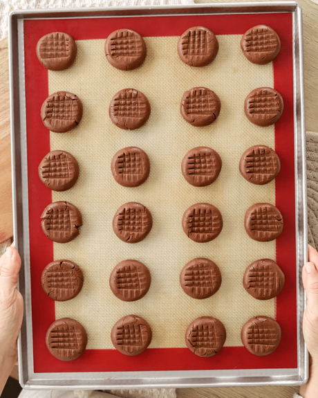 Galletitas de Maicena y Cacao galletitas listas para hornear