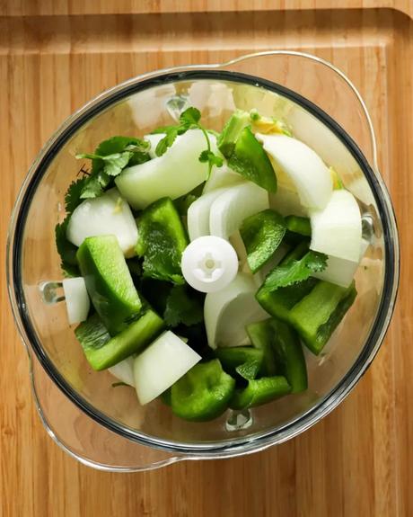 ingredientes para salsa de palta