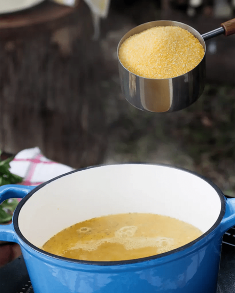 preparar polenta