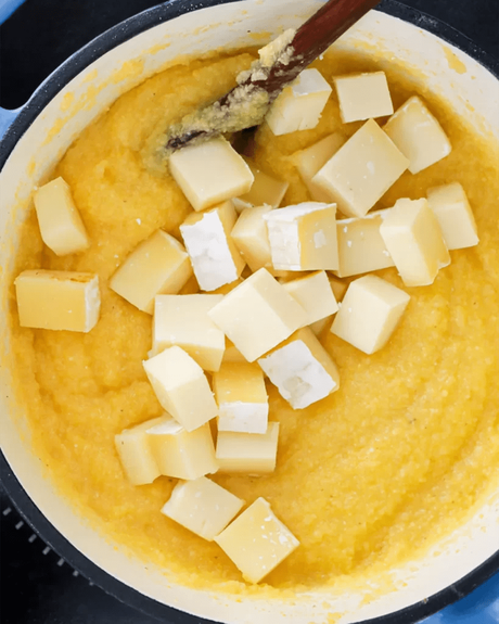 polenta con queso