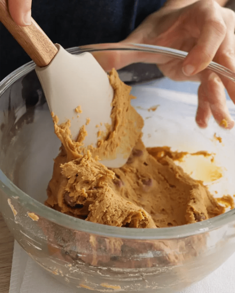 masa de galletas con dulce de leche