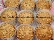 Petits gâteaux banane, beurre d'arachides pépites chocolat banana peanut butter chocolate chips muffins magdalenas plátano, mantequilla maní chispas مافن الموز وزبدة الفول السوداني وحبيبات الشوكولاتة