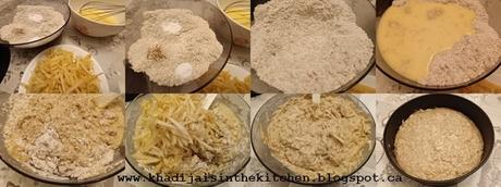 GÂTEAU AUX POMMES ET À LA NOIX DE COCO / APPLE COCONUT CAKE / BIZCOCHO DE MANZANA Y COCO / كعكة التفاح و جوز الهند GÂTEAU AUX POMMES ET À LA NOIX DE COCO / APPLE COCONUT CAKE / BIZCOCHO DE MANZANA Y COCO / كعكة التفاح و جوز الهند