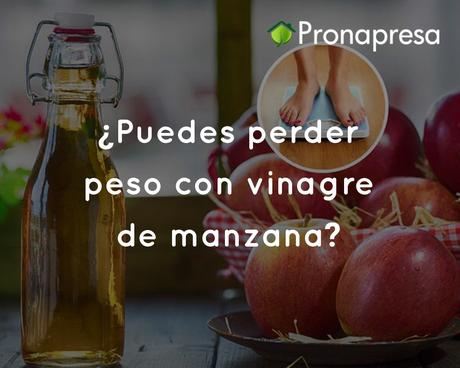 Beneficios del vinagre de manzana para perder peso