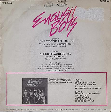 Englis Boys -I Can't Stop The Feeling (No puedo parar el sentimiento) 7