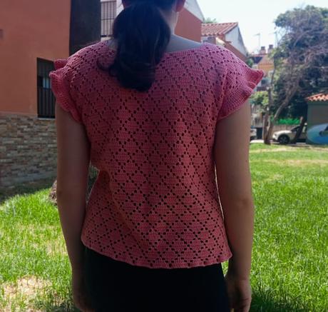 COLECCIÓN GRANNY, BLUSA CORAL