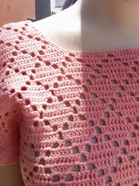 COLECCIÓN GRANNY, BLUSA CORAL