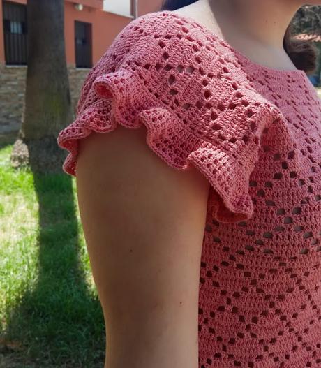 COLECCIÓN GRANNY, BLUSA CORAL