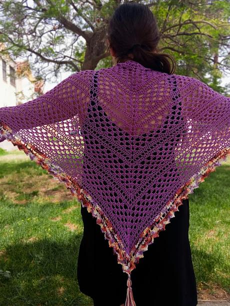 RECICLANDO EL CHAL VIOLETA RECICLANDO EL CHAL VIOLETA