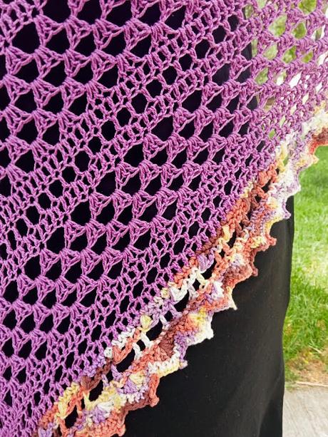 RECICLANDO EL CHAL VIOLETA RECICLANDO EL CHAL VIOLETA