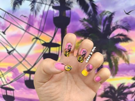 Diseño de uñas para festival