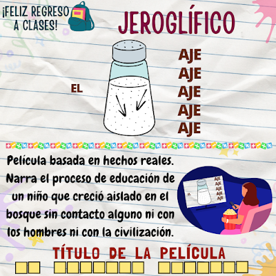 JEROGLÍFICOS De Vuelta a Clases, De Regreso a Clases, De Vuelta al Cole, Desafíos matemáticos, Retos matemáticos, Problemas matemáticos, Retos mentales, Juegos mentales, Juegos educativos, Retos Virales, Retos Visuales, Acertijos Visuales, Jeroglíficos, Jeroglíficos Escolares