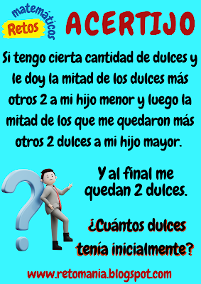 Acertijos, Acertijos numéricos, Acertijos matemáticos, Desafíos matemáticos, Retos matemáticos, Problemas matemáticos, Problemas de lógica, Problemas de ingenio, Retos mentales, Retos virales, Retos visuales, Juegos mentales, De Vuelta al Cole, De Vuelta a Clases, De Regreso a Clases