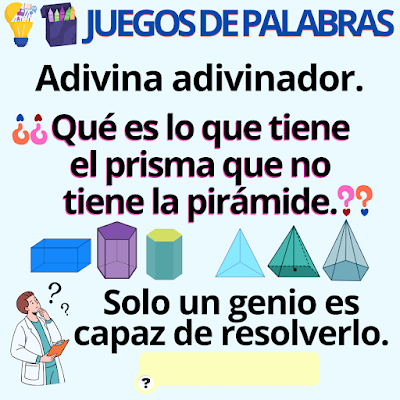 ADIVINANZAS Retos matemáticos, Desafíos matemáticos, Problemas matemáticos, Retos mentales, Juegos mentales, Matemática Recreativa, Matemáticas Divertidas, Juegos educativos, Juegos mentales, Solo para Genios, Retos Solo para Genios, Retos virales, Juegos de Palabras, Palabra Oculta, Acertijos, Adivinanzas