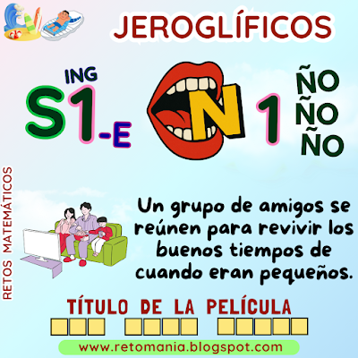 JEROGLÍFICOS Vacaciones, Vacaciones escolares, Vacaciones estudiantiles, Desafíos matemáticos, Retos matemáticos, Problemas matemáticos, Retos mentales, Juegos mentales, Juegos educativos, Acertijos, Acertijos visuales, Jeroglíficos, Jeroglíficos Escolares, Juegos de Imágenes