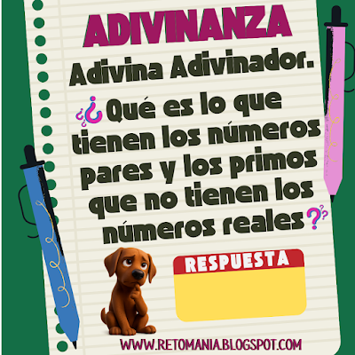 Desafíos matemáticos, Retos matemáticos, Problemas matemáticos, Retos mentales, Retos virales, Retos Relax, Acertijos, Acertijos mentales, Aprender jugando, Jugando aprendo, Matemática Recreativa, MateRecreativa, Adivinanza