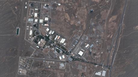 Imagen satelital de Natanz