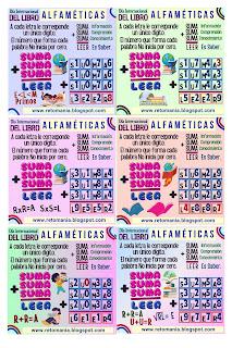 ALFAMÉTICAS: DÍA DEL LIBRO ALFAMÉTICAS: DÍA DEL LIBRO