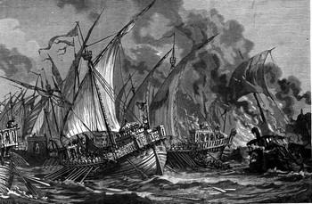 La marina romana en la primera guerra púnica.