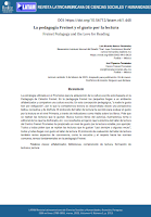 Pedagogía Freinet, lectura y escritura: Investigaciones recientes en México