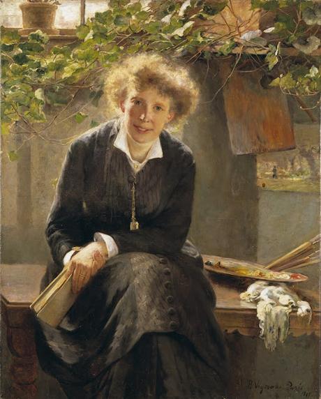 Pintora de paisajes y retratos, Jeanna Bauck (1840-1926)