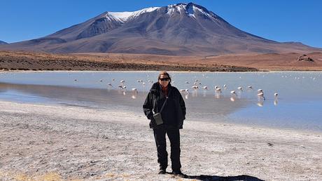 BOLIVIA : EL P. N. EDUARDO AVAROA Y EL VOLCÁN SOL DE MAÑANA BOLIVIA : EL P. N. EDUARDO AVAROA Y EL VOLCÁN SOL DE MAÑANA