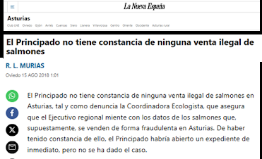 No les importa el salmón, les importa el dinero