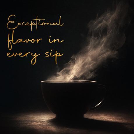 Diseño de banner para página web taza de café