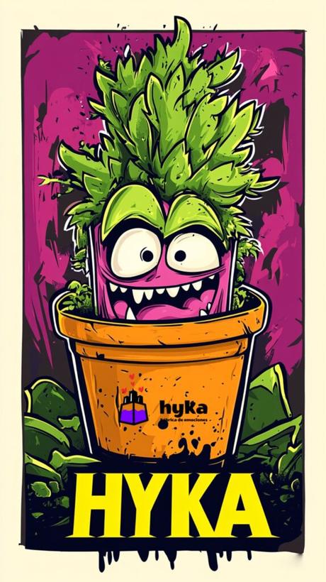 Diseño de camiseta para Hyka