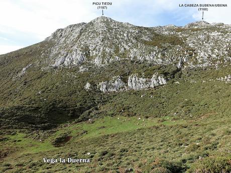 Asiegu-Picu Tiedu-La Cabeza Ubena-Tornallás