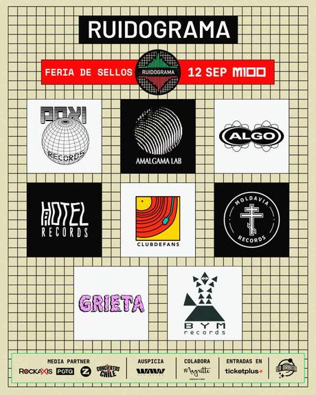 Ruidograma en Matucana 100: La nueva plataforma musical presentará este 12 de septiembre un variado cartel de bandas y expositores