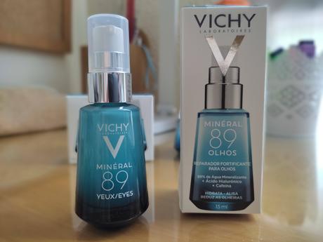 Contorno de ojos Mineral 89 Mi rutina con la línea Vichy Mineral 89