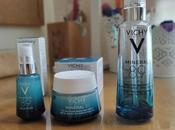 experiencia línea Vichy Mineral sérum, crema contorno ojos