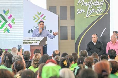 Ricardo Gallardo anuncia ampliación de la Vía Alterna Sur hasta el Eje 140 Ricardo Gallardo anuncia ampliación de la Vía Alterna Sur hasta el Eje 140