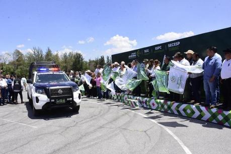 Municipio de Soledad incrementa capacidad policial al recibir patrullas del Gobierno Estatal