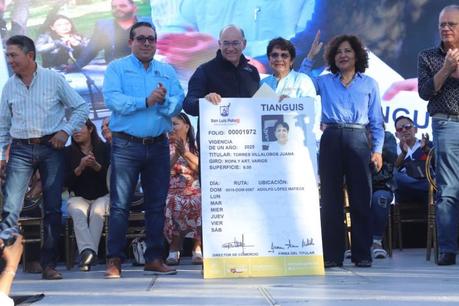 Ayuntamiento de San Luis Potosí inicia ordenamiento de tianguis con nuevo programa