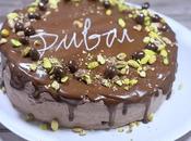 Tarta chocolate Dubai gluten, lactosa azúcar