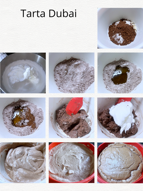 Tarta de chocolate Dubai sin gluten, lactosa y azúcar
