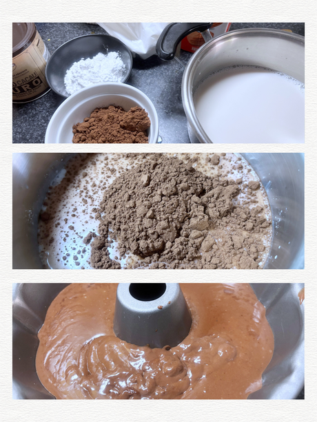 Postre de chocolate ligero