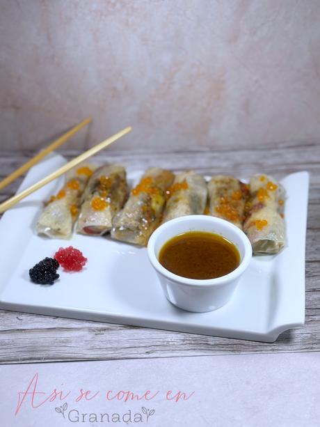 Nems vietnamitas fritos