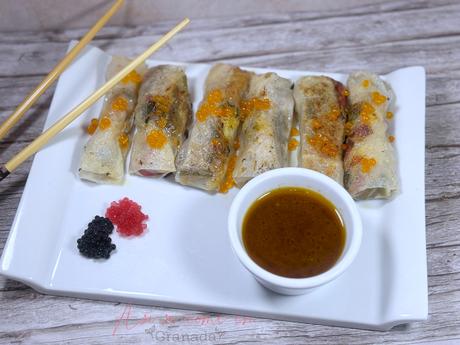 Nems vietnamitas fritos