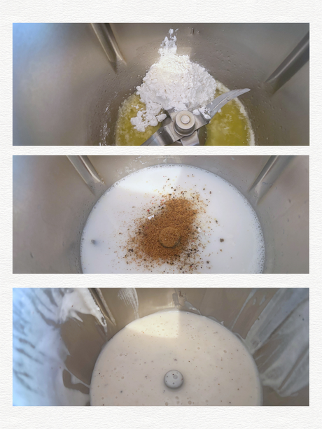 Lasaña sin gluten de atún y pesto