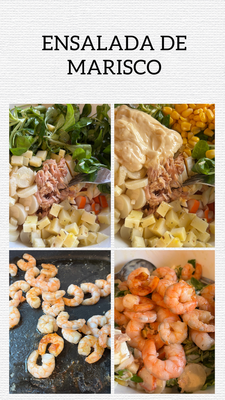 Pan de pita sin gluten con relleno de marisco Pan de pita sin gluten con relleno de marisco