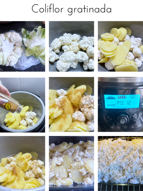 Coliflor gratinada Coliflor gratinada