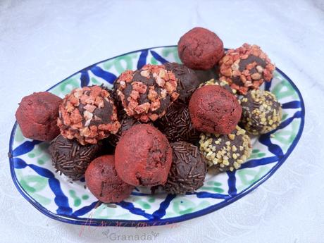 Trufas de Baileys sin gluten