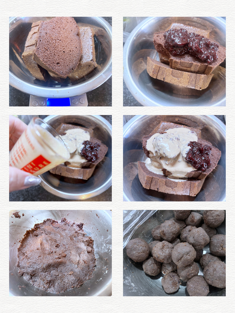 Trufas de Baileys sin gluten