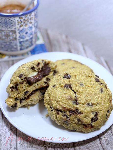 New York cookies sin gluten ni azúcar